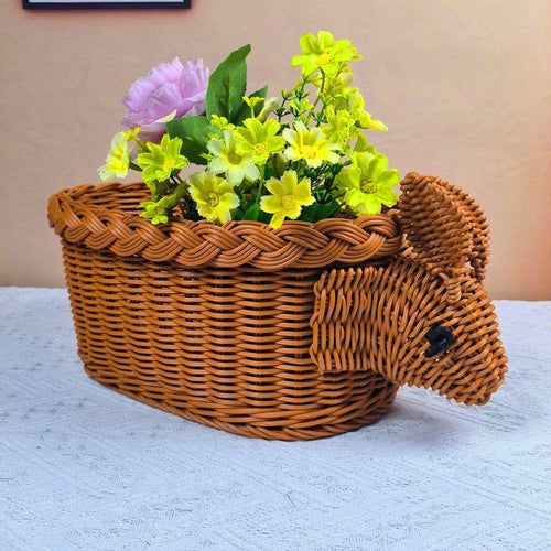 Decorative Rabbit Planter Bowlift