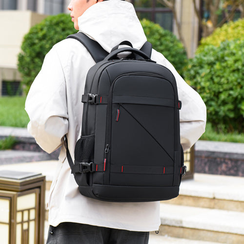 Backpack with ergonomic carrying system and multifunctional compartments Bowlift