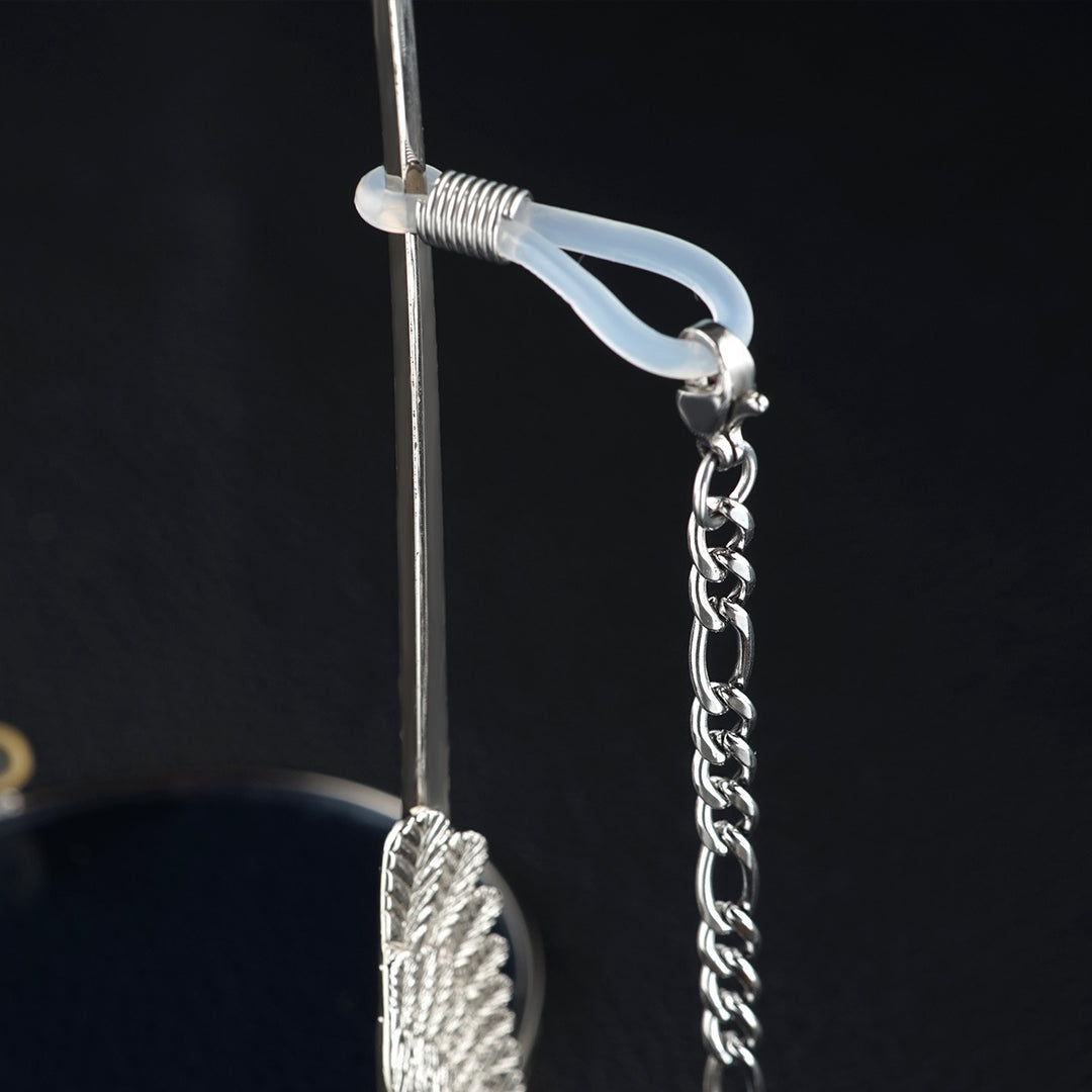 Adjustable Silver Chain Necklace Bowlift
