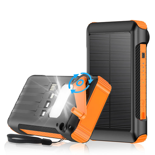 Solar-powered Power Bank by Bowlift