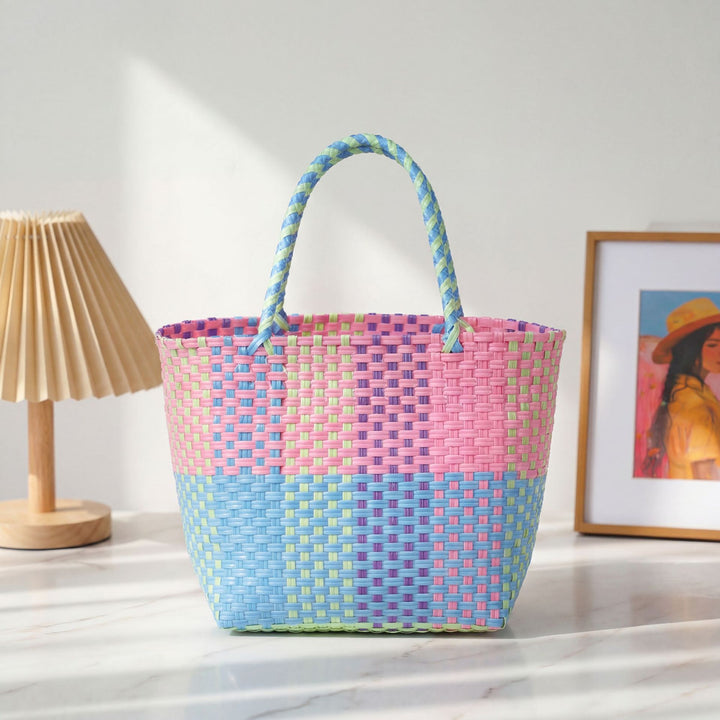 Colorful basket bag Bowlift