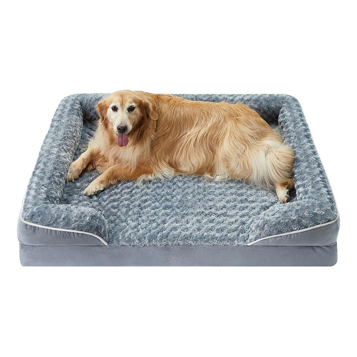 Extra-Comfort Bolstered Dog Bed