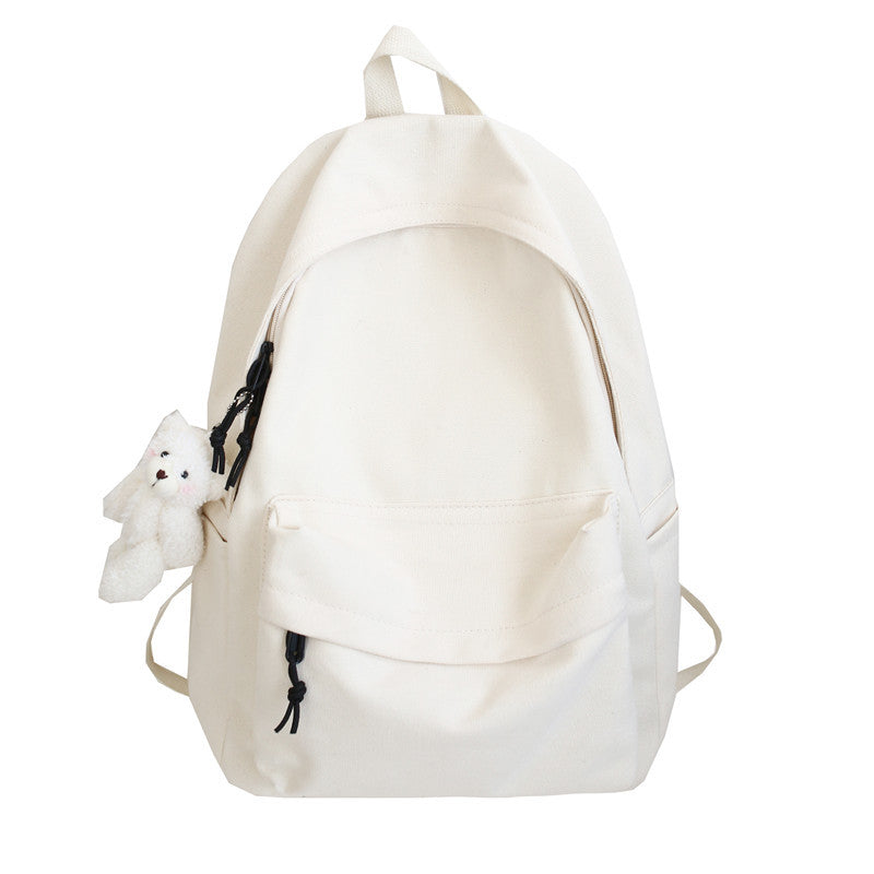 Casual Plush-Toy Accessory Backpack Bowlift