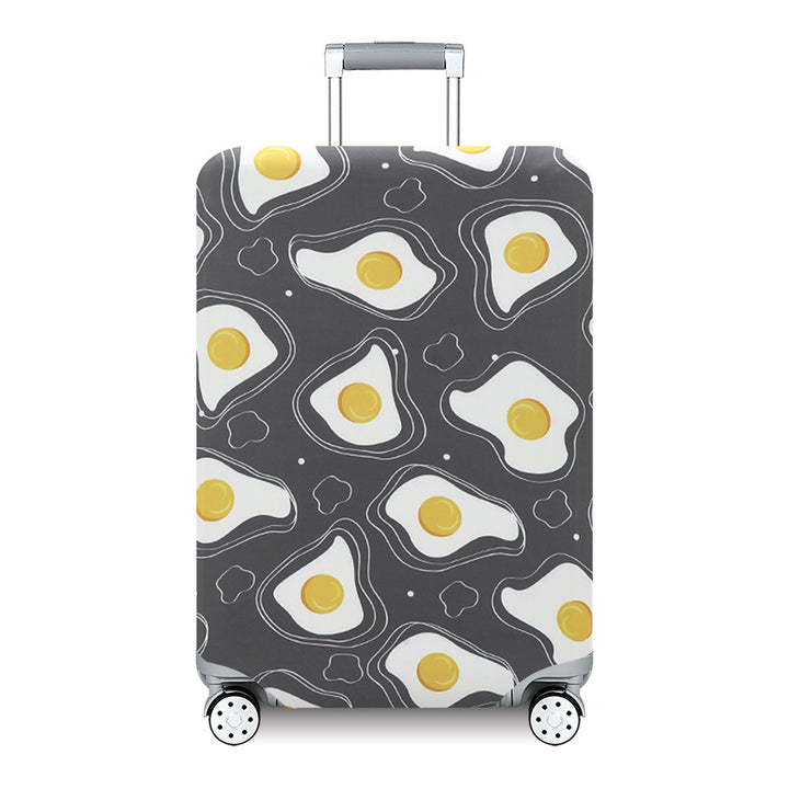 Unisex nan Kids Luggage Cover for Hard Shell Suitcases with Fun Space Design made of Elastic Polyester-Spandex Bowlift