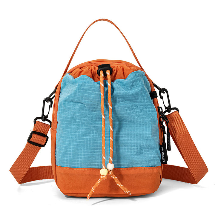 Lightweight Drawstring Mini Backpack Bowlift