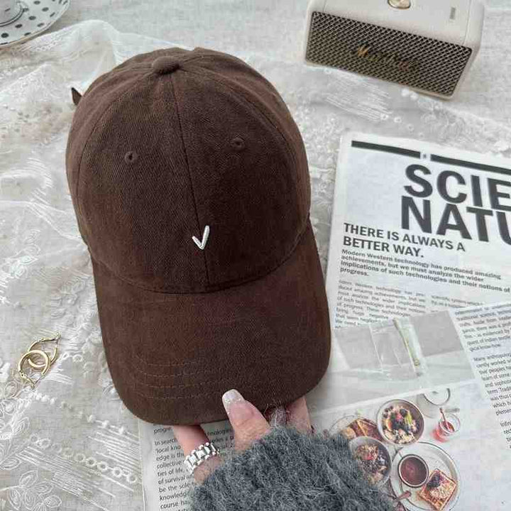 Women's Casual Denim Baseball Cap Bowlift