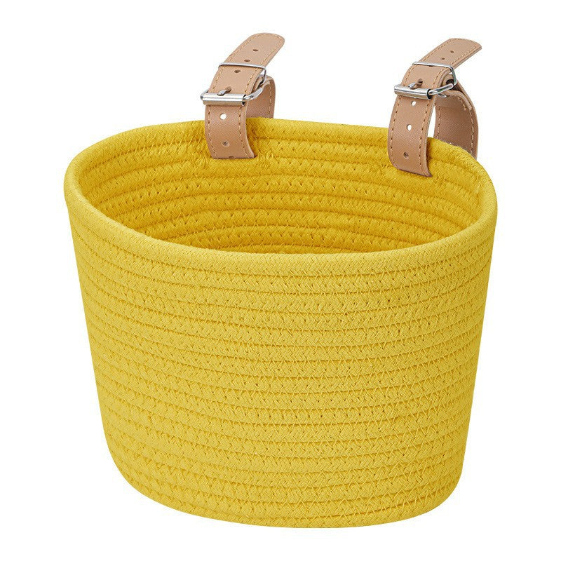 Decorative Woven Storage Tote Bowlift