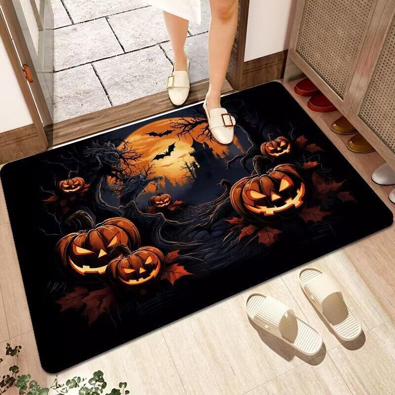 Halloween-Themed Decorative Area Mat Bowlift