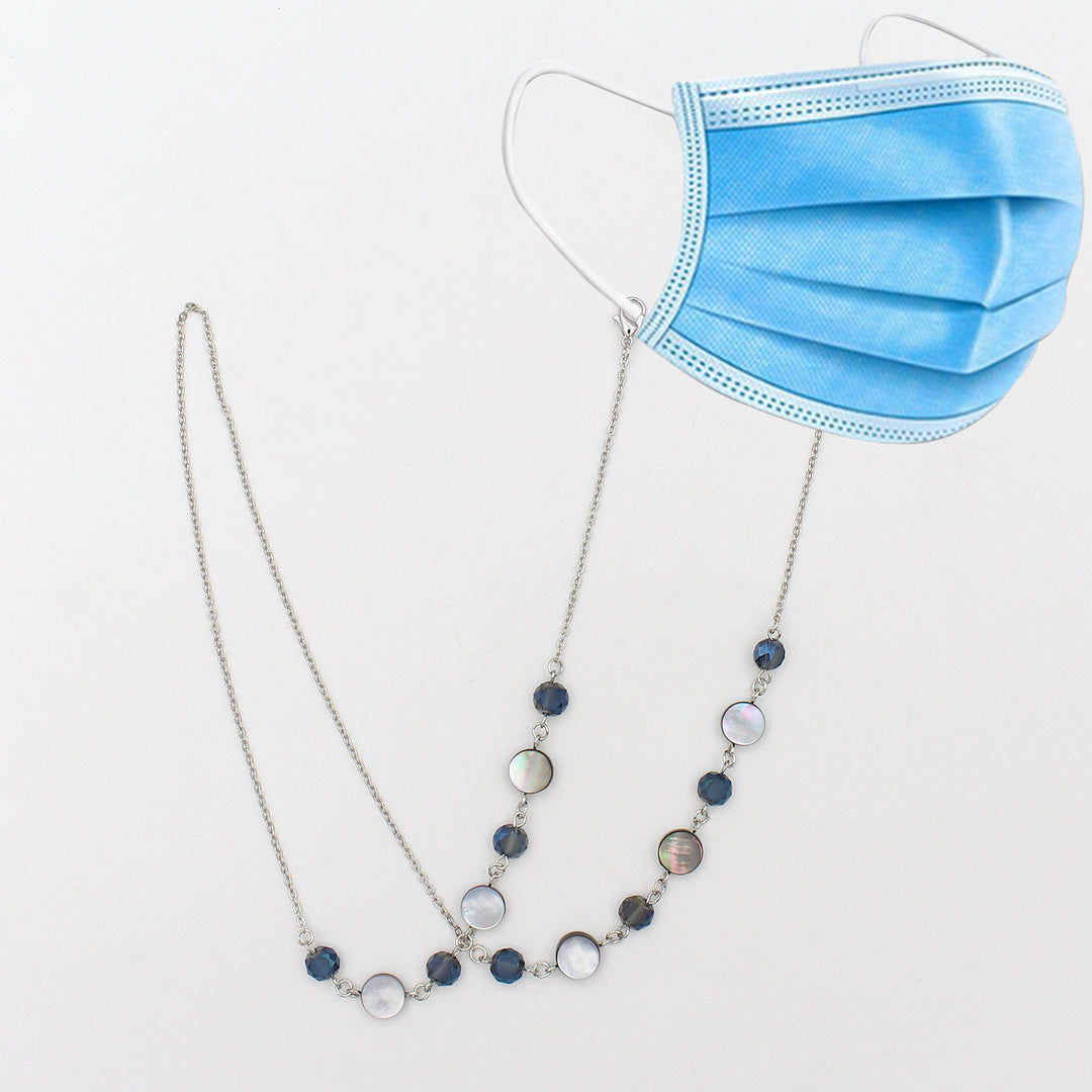 Chic Beaded Eyewear Chain Bowlift