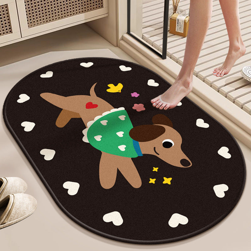 Decorative Area Rug Bowlift