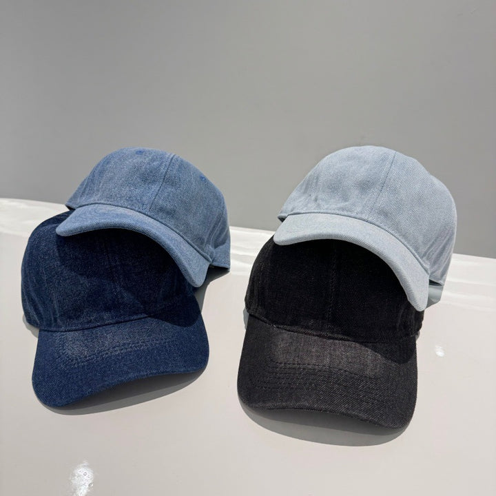 Women's Classic Adjustable Denim Baseball Cap Bowlift
