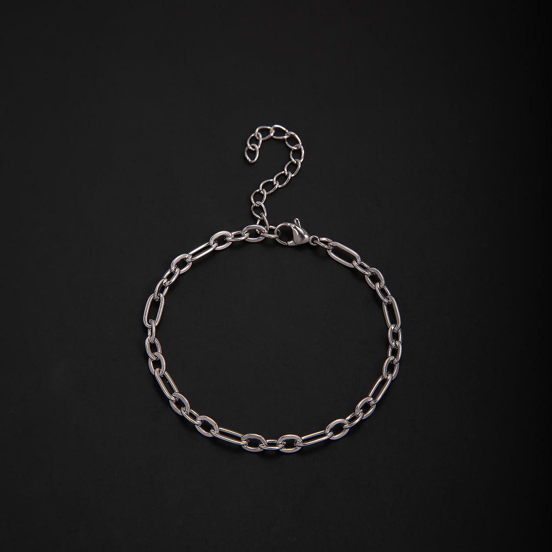 Textured Chain Link Bracelet Bowlift