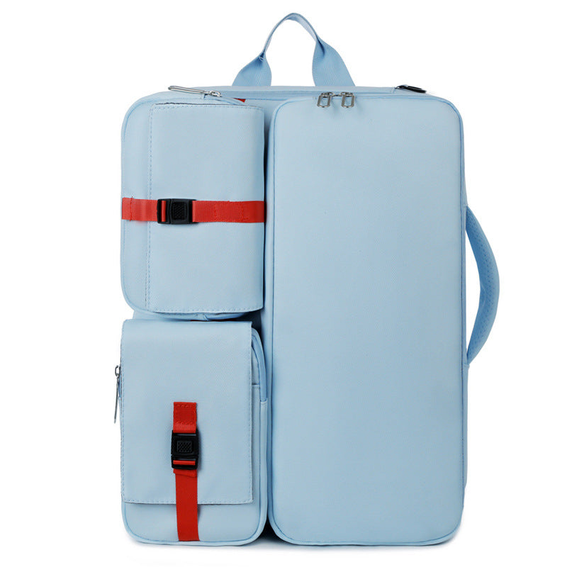 Modular Travel Backpack with Detachable Pouches Bowlift