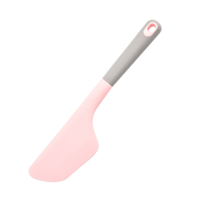 Angled silicone spatula with ergonomic non slip handle Bowlift