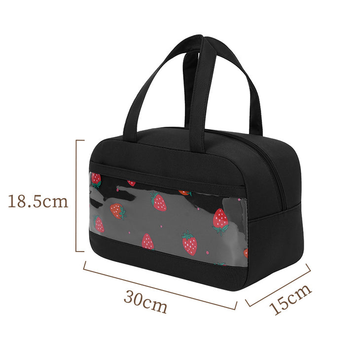 Insulated Lunch Bag with Stylish Blueberry Design Bowlift