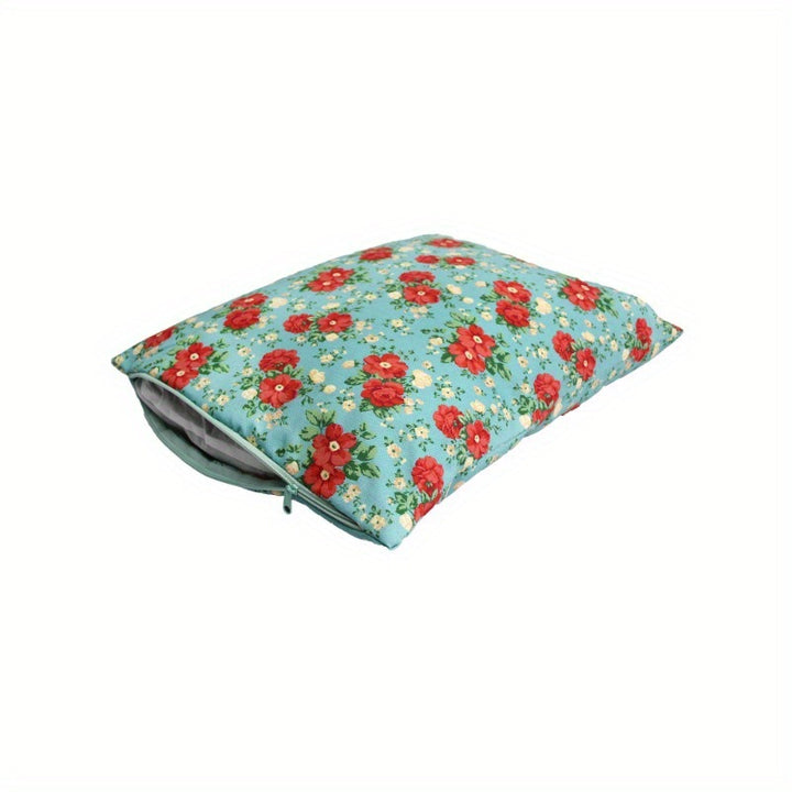 Floral Patterned Dog Bed