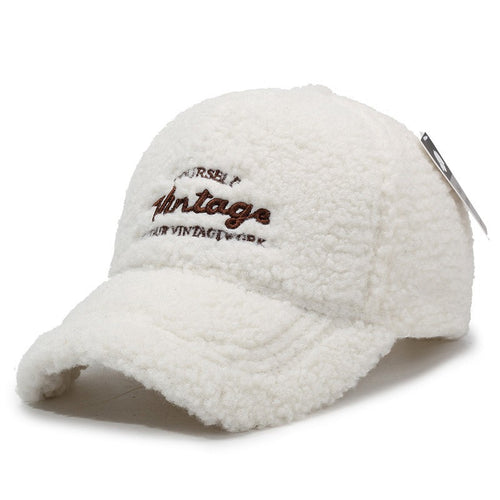 Women's Fleece Baseball Cap Bowlift