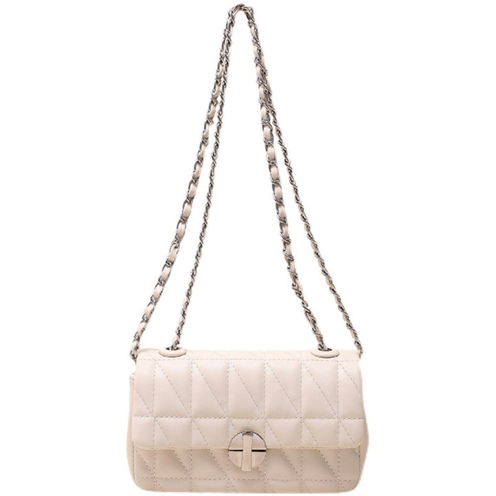 Quilted Chain Crossbody Bag Bowlift