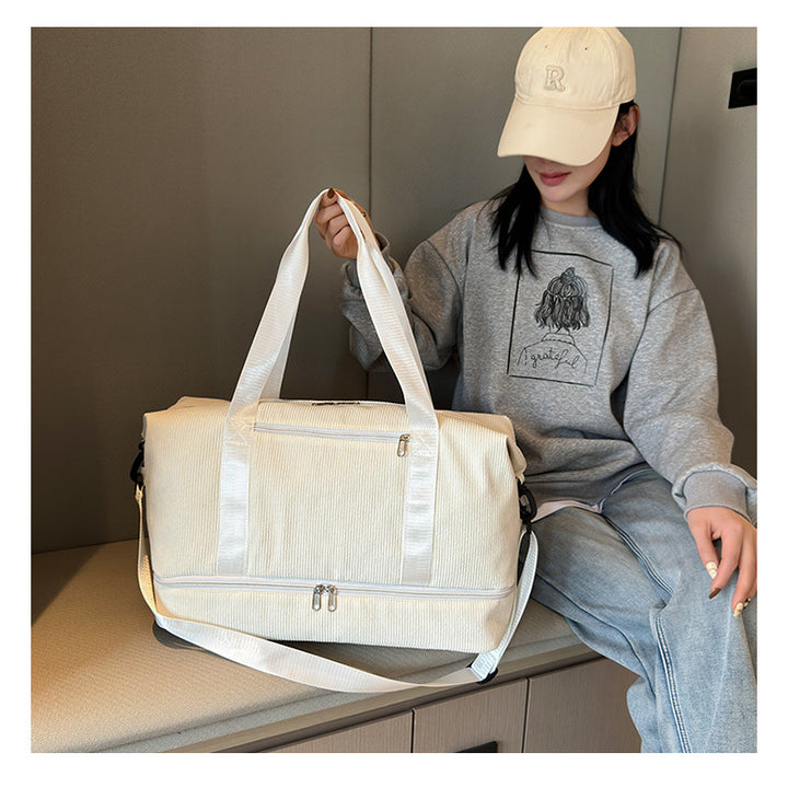 Corduroy Travel Weekender Bag Bowlift