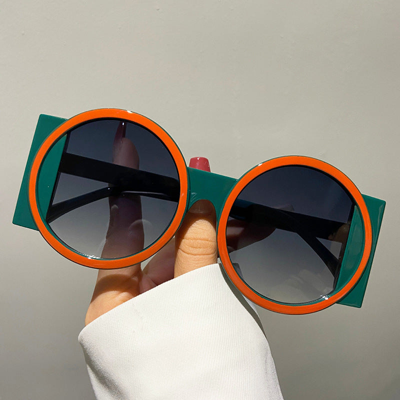 Women's oversized sunglasses with square frame and UV protection Bowlift