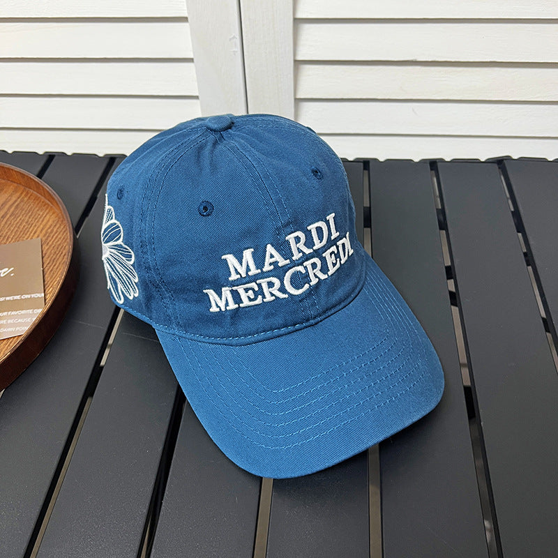 Women's Embroidered Graphic Baseball Cap Bowlift