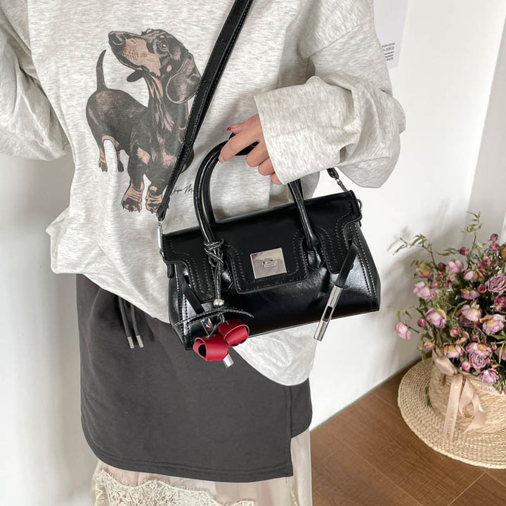 Fashion-Forward Structured Handbag Bowlift