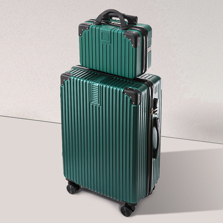 Durable Lightweight Hard-Shell Travel Suitcase Bowlift