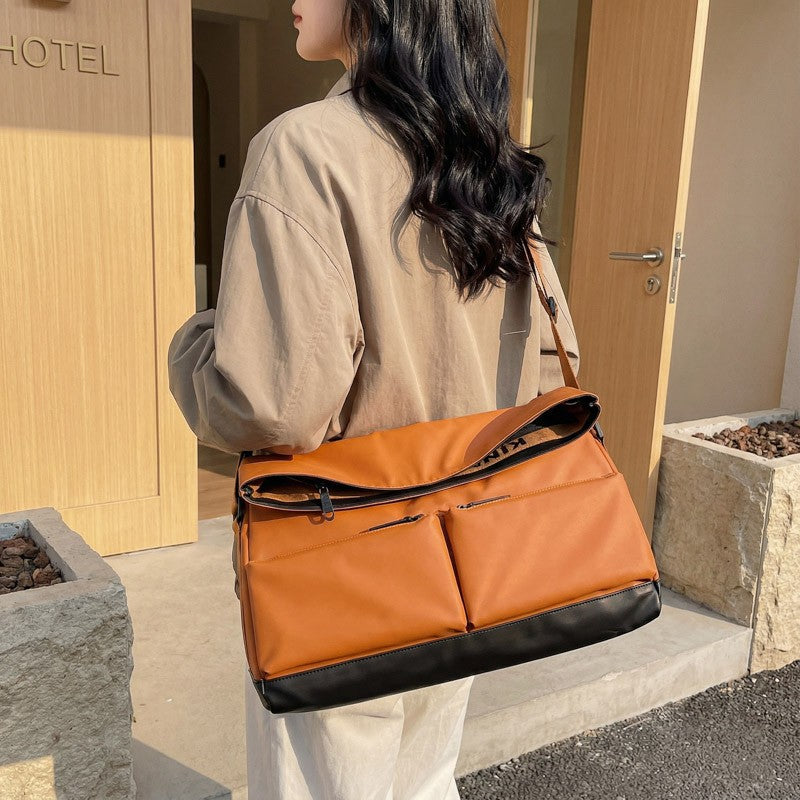 Multi-Pocket Waterproof Messenger Bag Bowlift