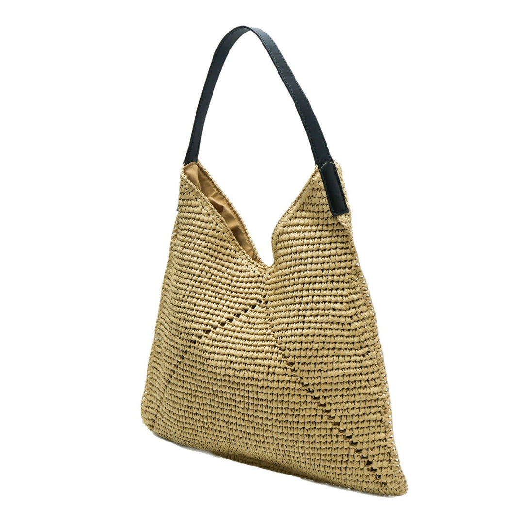 Hand-crocheted shoulder bag with modern design Bowlift