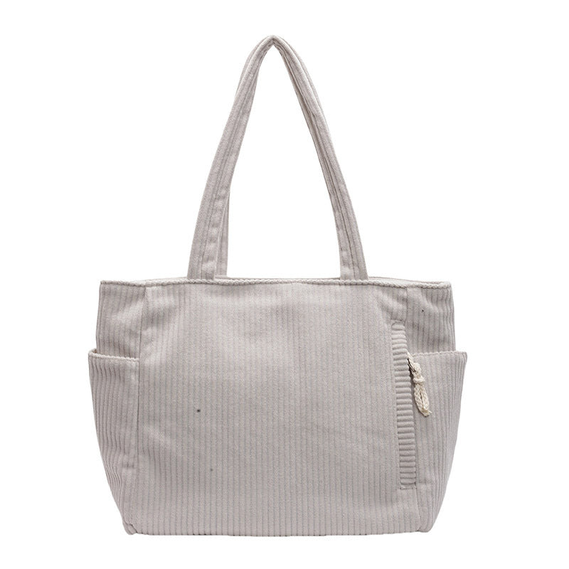 Durable Textured Everyday Tote Bag Bowlift
