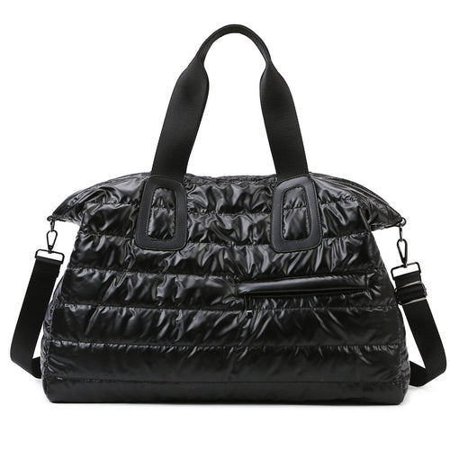 Stylish Puffer Weekender Tote