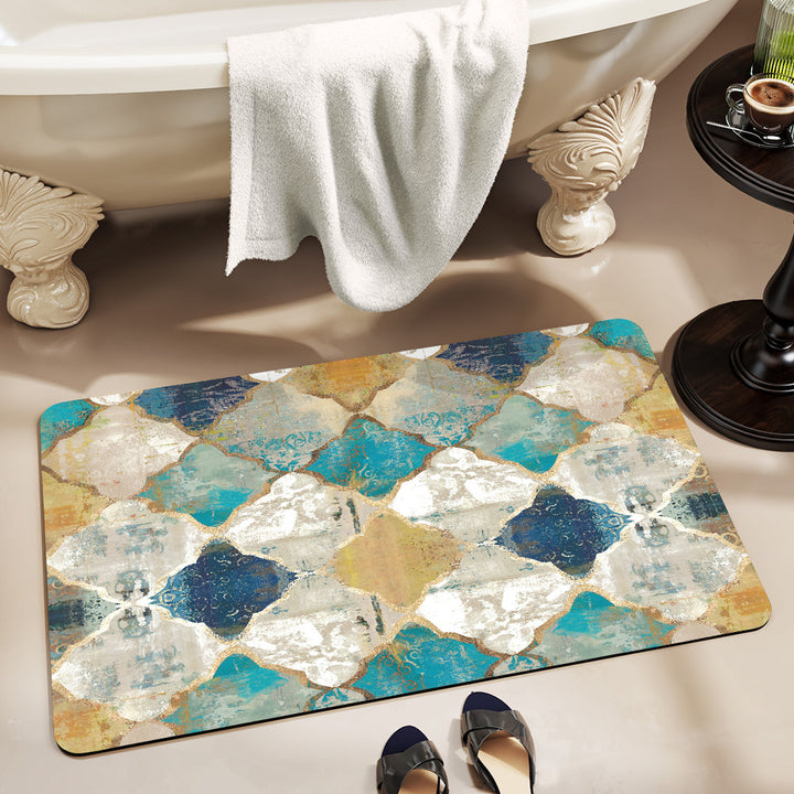 Luxurious Textured Bath Mat Bowlift