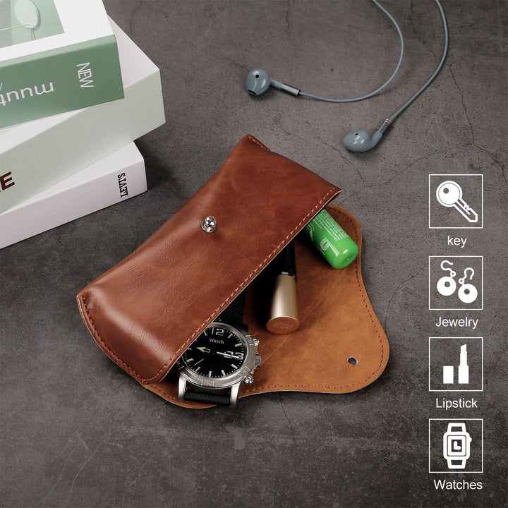 Premium Leather Eyewear Case Bowlift