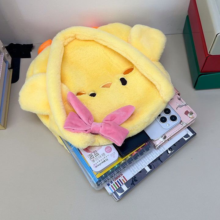 Cozy plush handbag in chicken design Bowlift