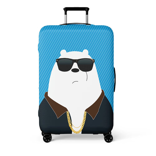 Unisex suitcase with stylish animal motif Bowlift