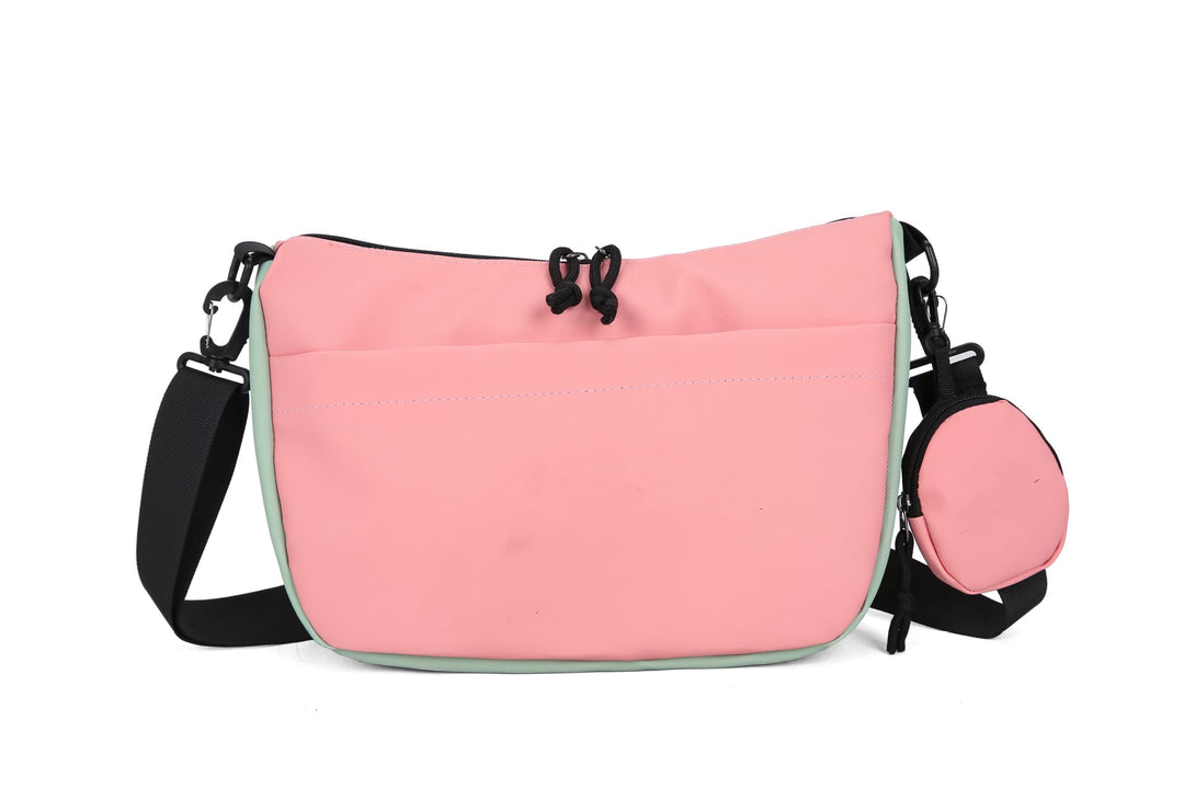 Practical shoulder bag with additional compartments Bowlift
