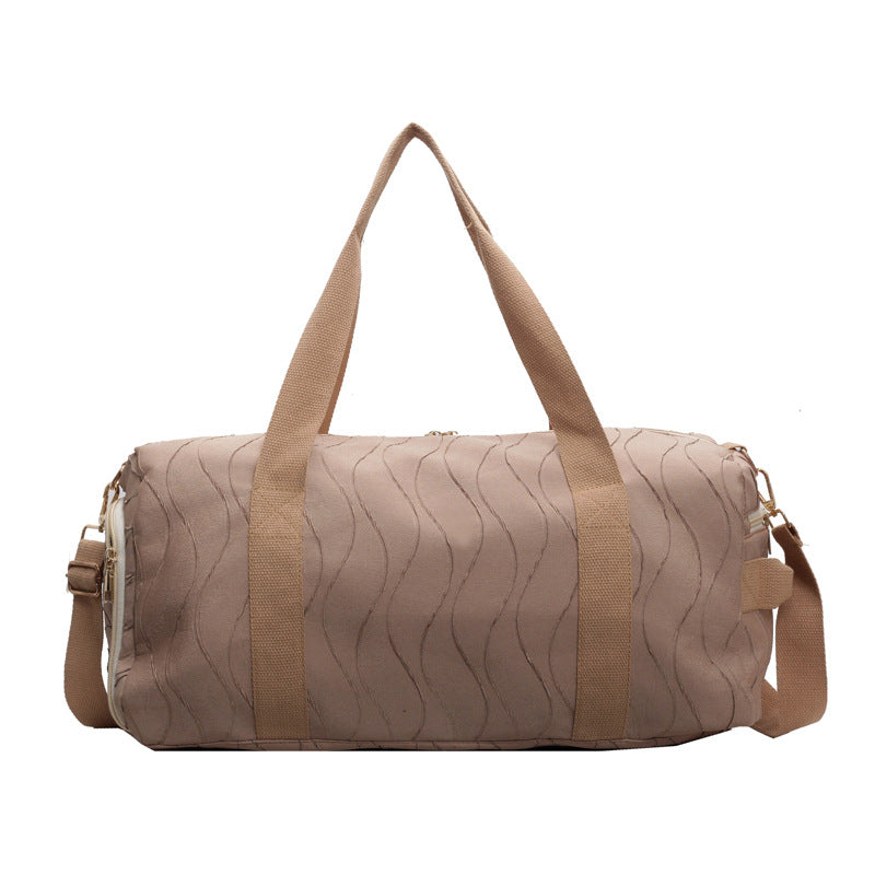 Elegant Embroidered Sports Duffel Bag Bowlift