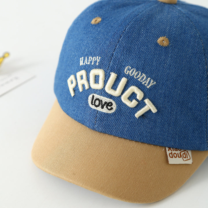 Unisex Adjustable Denim Baseball Cap Bowlift