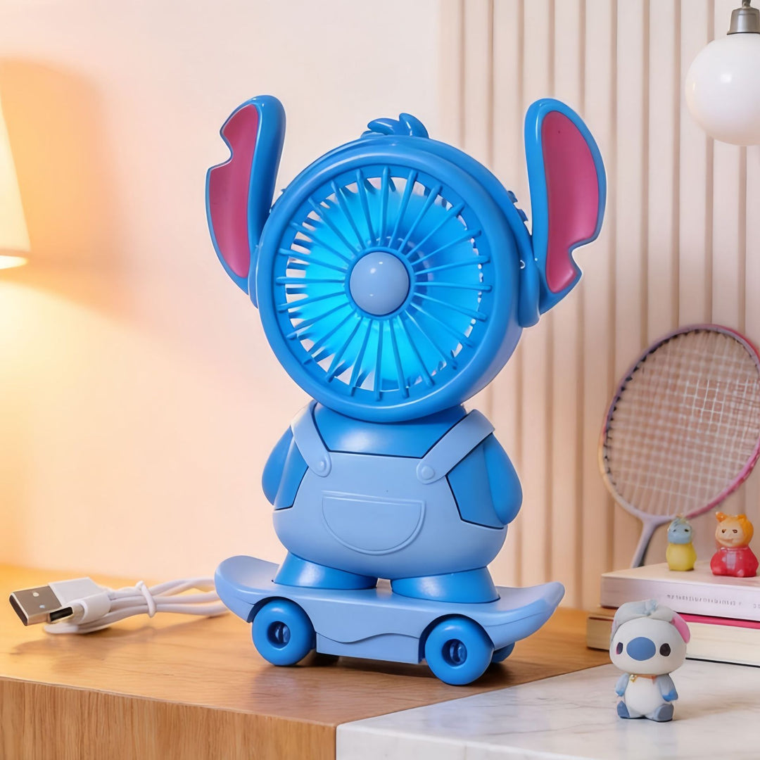Creative USB Table Fan in Animal Design Bowlift