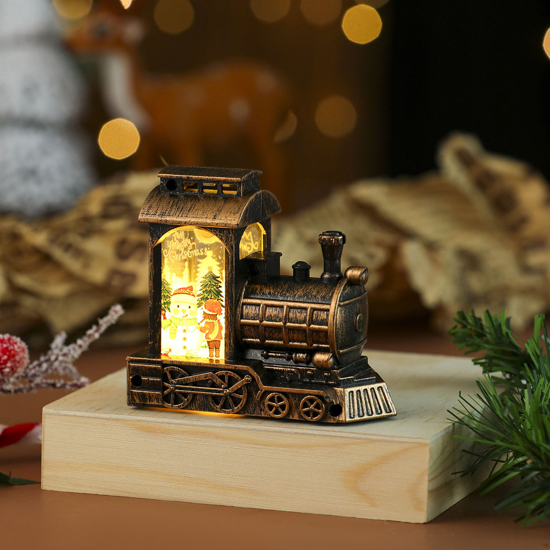 LED Christmas Train Decoration Bowlift