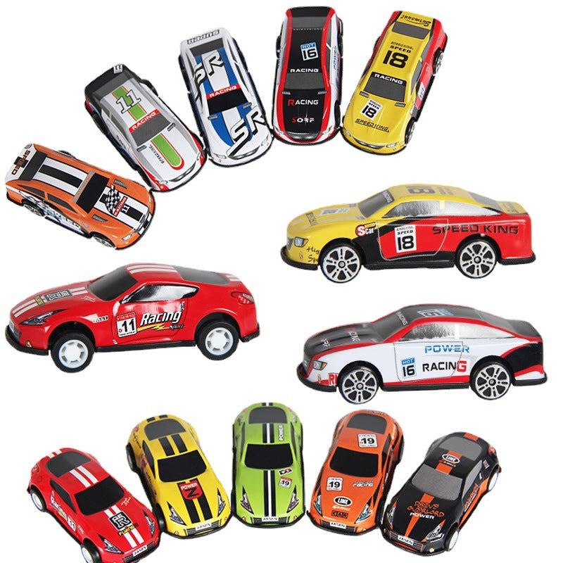 Miniature Pull-Back Racing Car Collection Bowlift