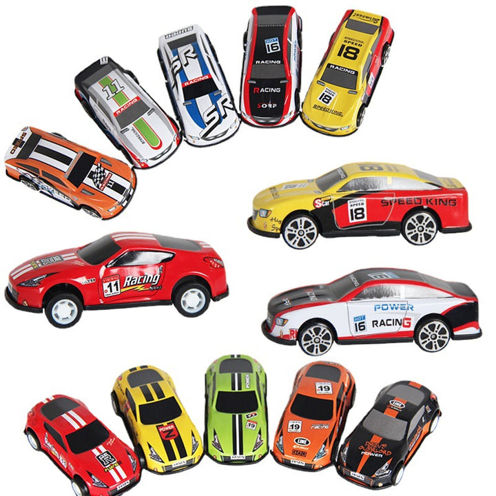 Miniature Pull-Back Racing Car Collection Bowlift