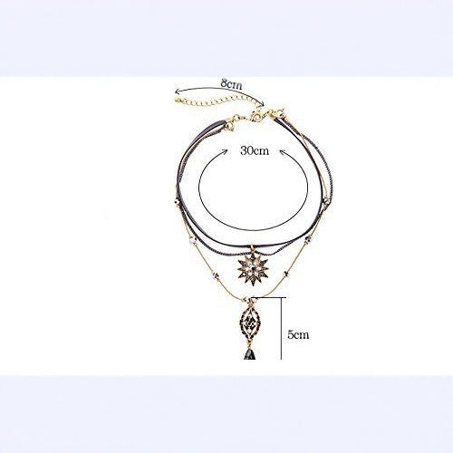 Bohemian Layered Necklace Bowlift