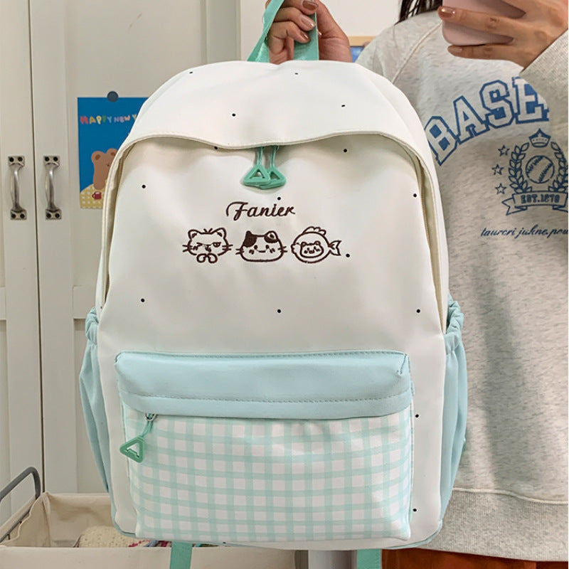 Playful Animal-Themed Backpack Bowlift