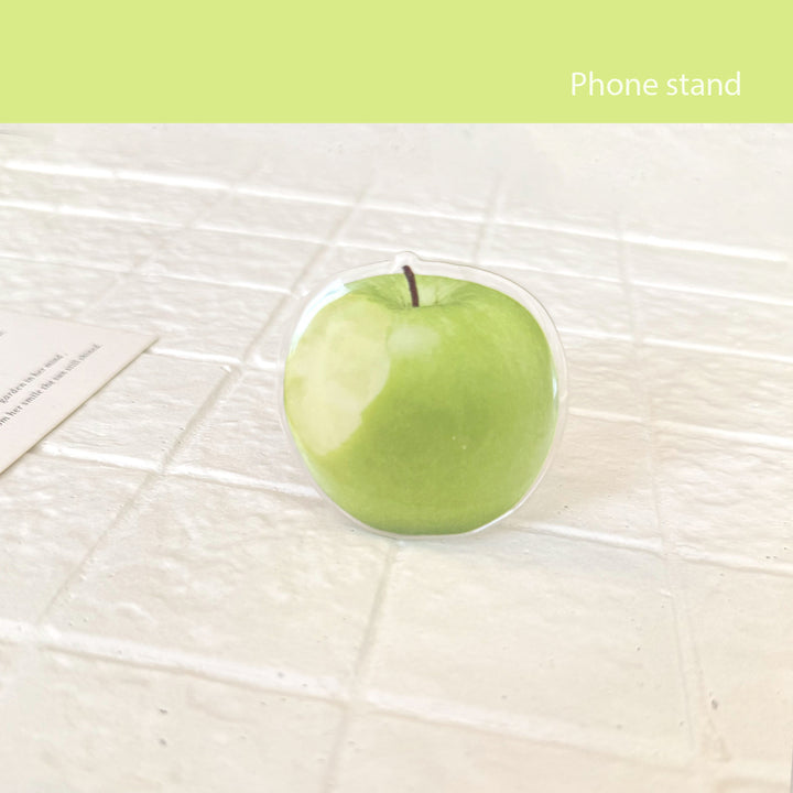 Apple motif refrigerator magnet Bowlift