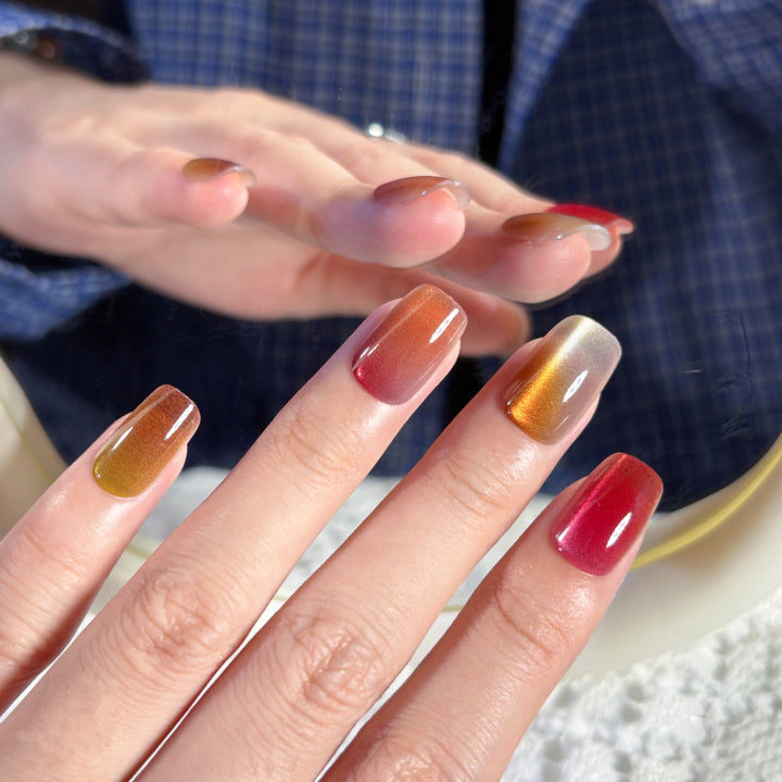Artistic Character Themed Press-On Nails