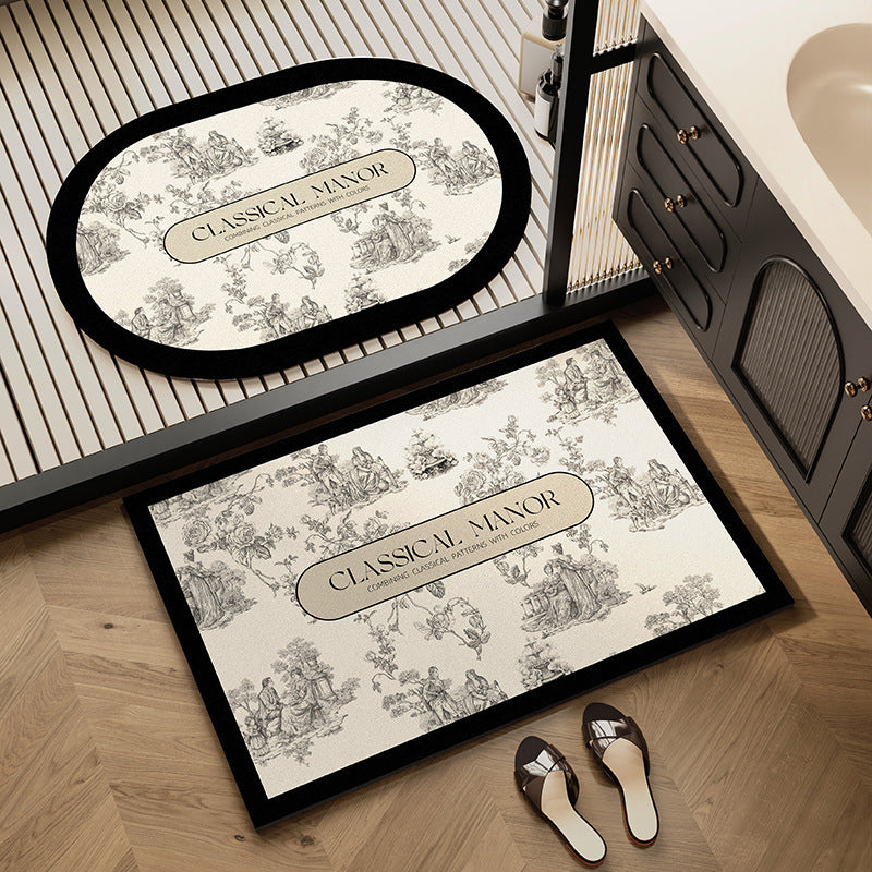 Stylish Textured Area Rug Bowlift