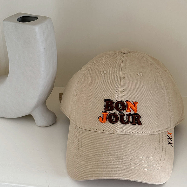 Men's Casual Cotton Embroidered Baseball Cap Bowlift