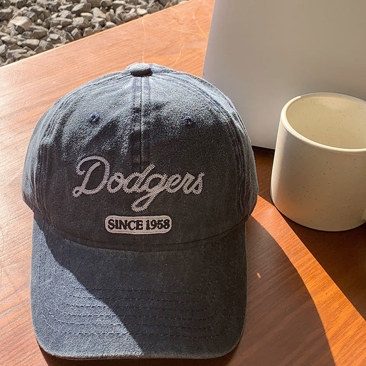 Women's Vintage-Inspired Cotton Baseball Cap Bowlift