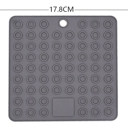 Anti-Slip Silicone Kitchen Drain Mat Bowlift
